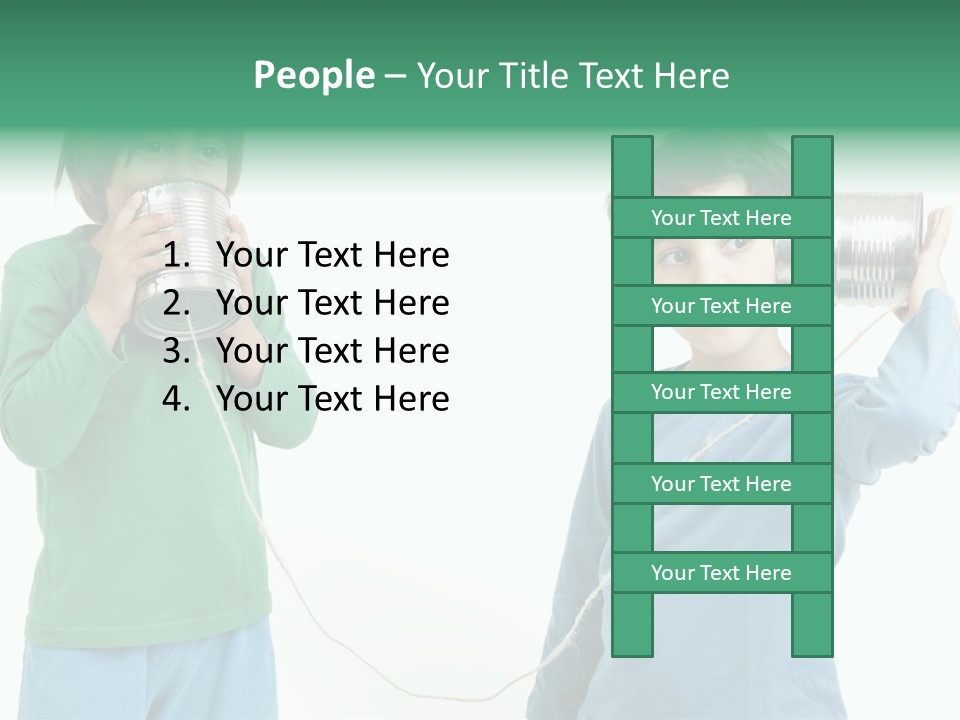 Technology Leisure Portrait PowerPoint Template