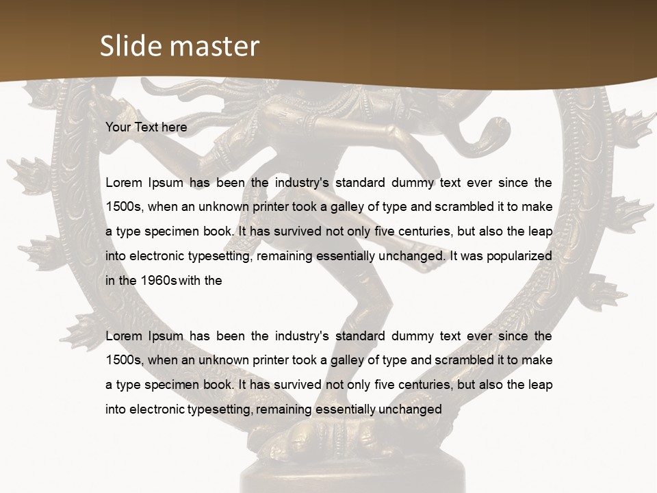 Audience Room Vacancies PowerPoint Template