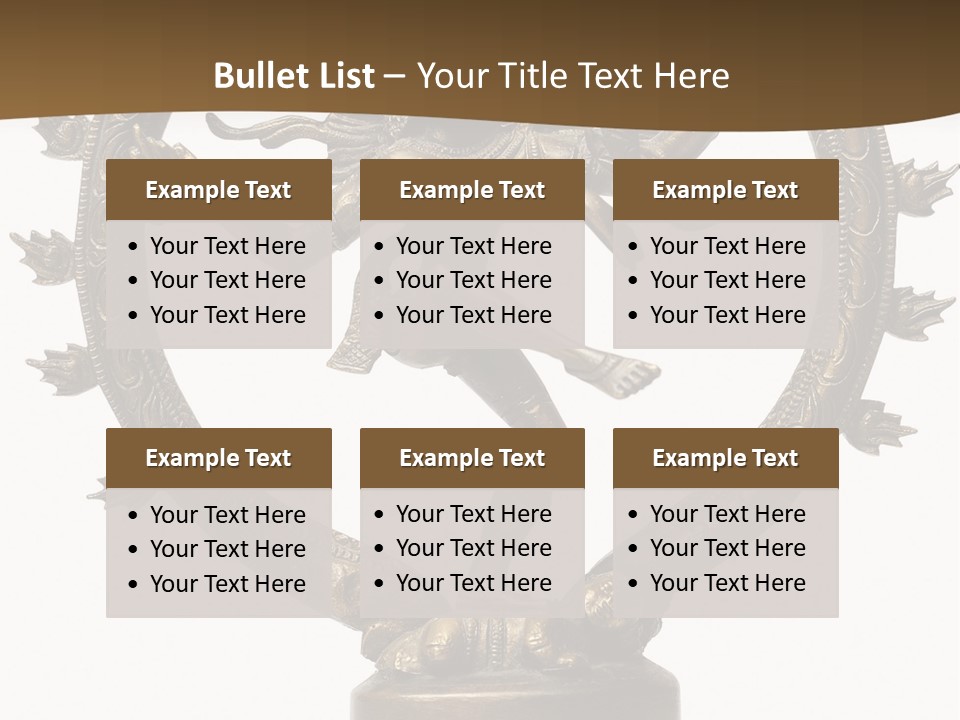 Audience Room Vacancies PowerPoint Template