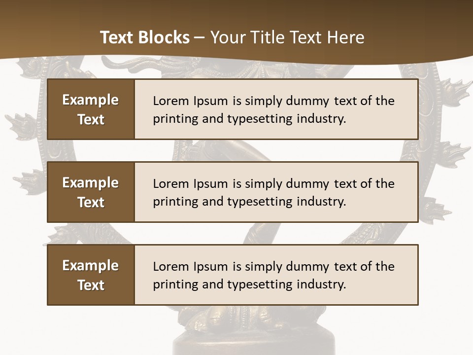 Audience Room Vacancies PowerPoint Template