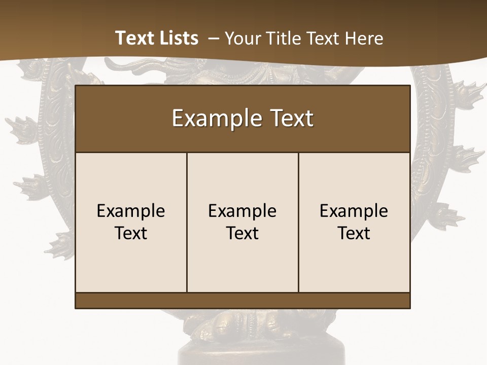 Audience Room Vacancies PowerPoint Template