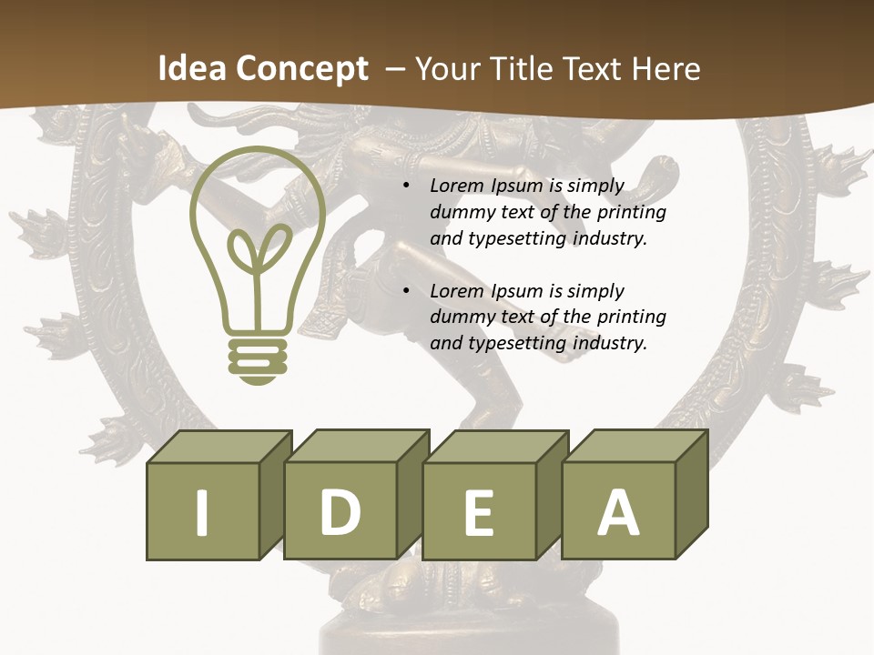 Audience Room Vacancies PowerPoint Template