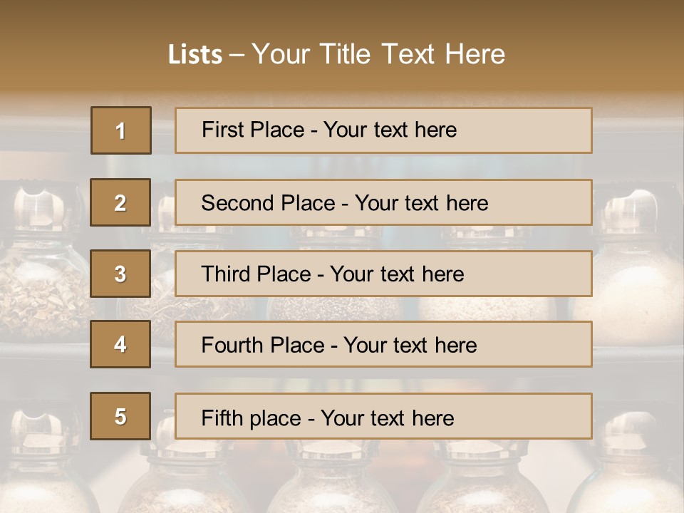 Dill Mixture Home PowerPoint Template