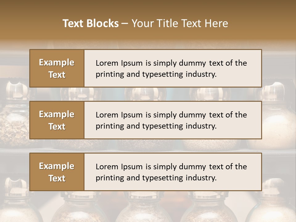 Dill Mixture Home PowerPoint Template