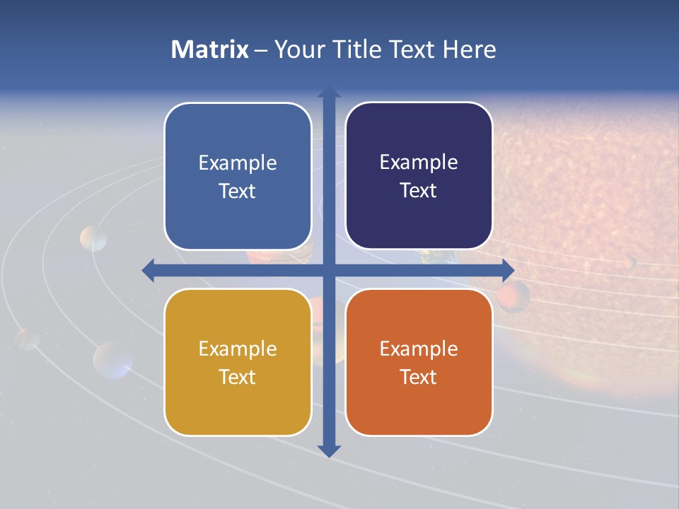 Solar Design Mars PowerPoint Template