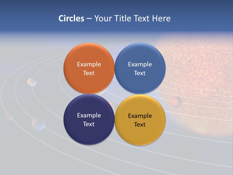 Solar Design Mars PowerPoint Template