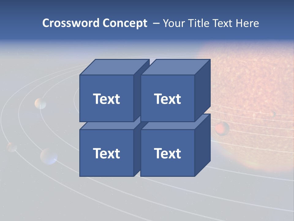 Solar Design Mars PowerPoint Template