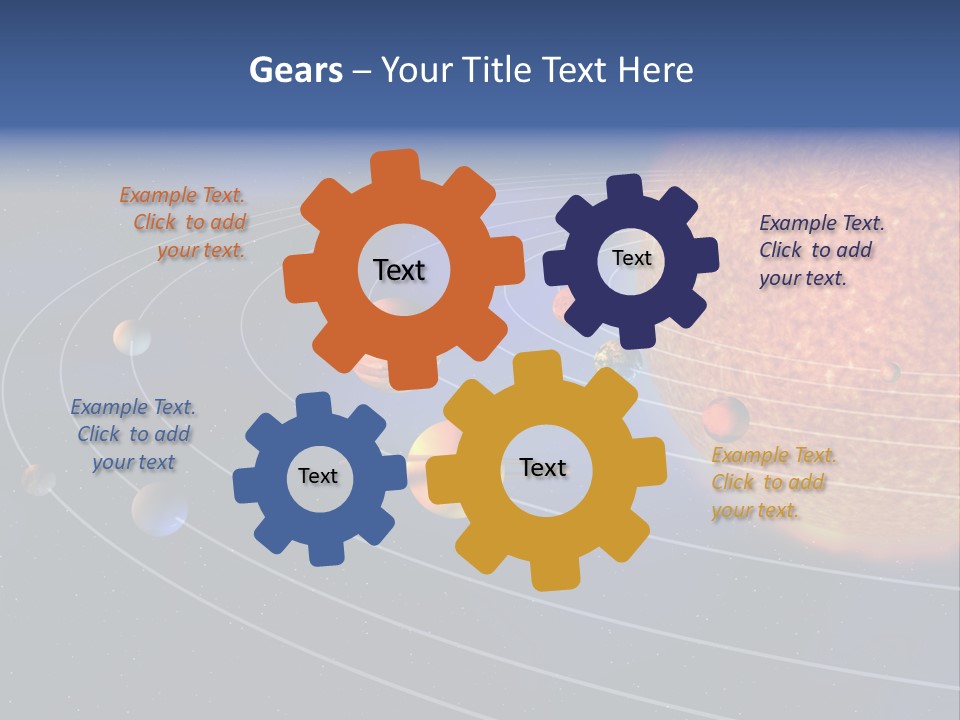 Solar Design Mars PowerPoint Template