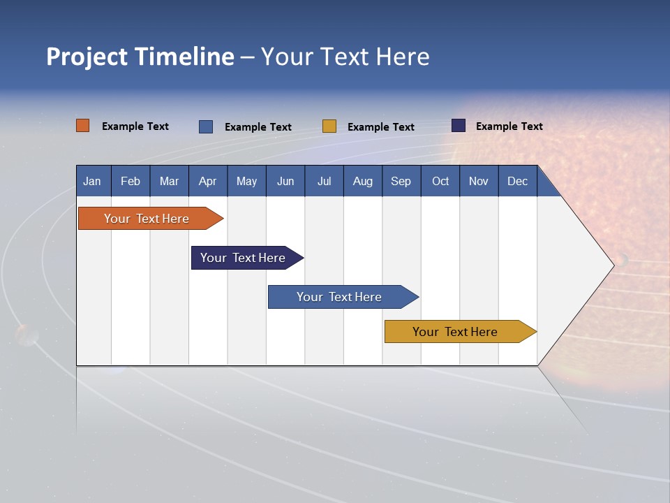 Solar Design Mars PowerPoint Template