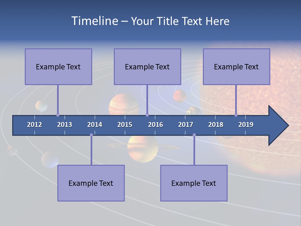 Solar Design Mars PowerPoint Template