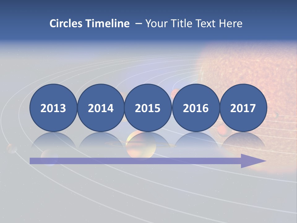 Solar Design Mars PowerPoint Template