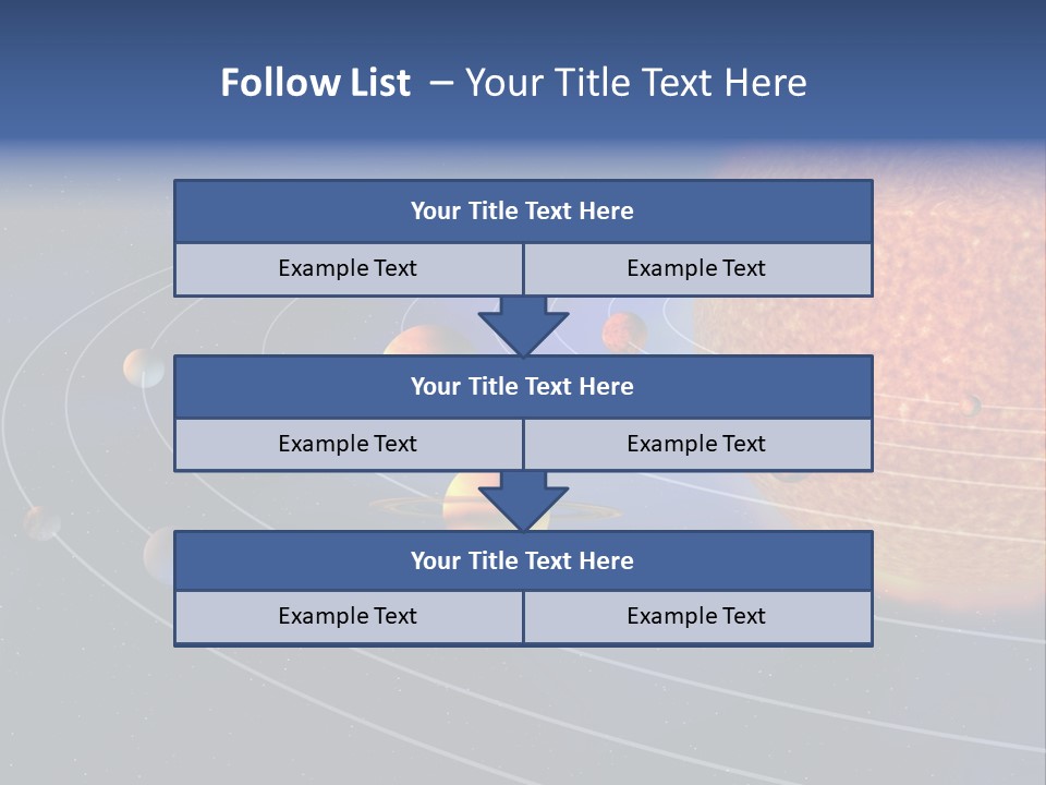 Solar Design Mars PowerPoint Template