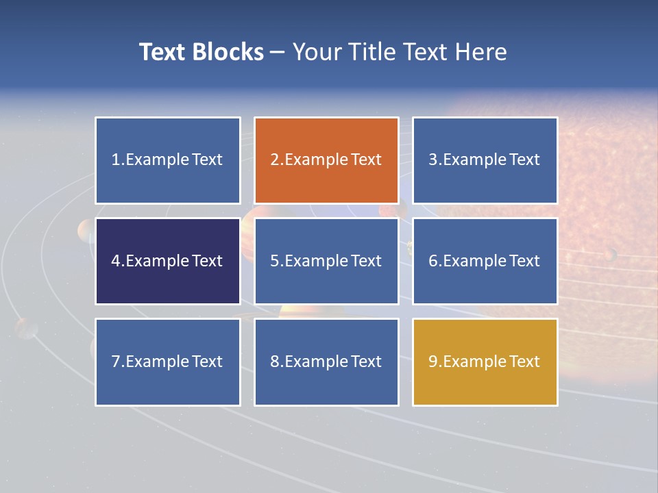 Solar Design Mars PowerPoint Template