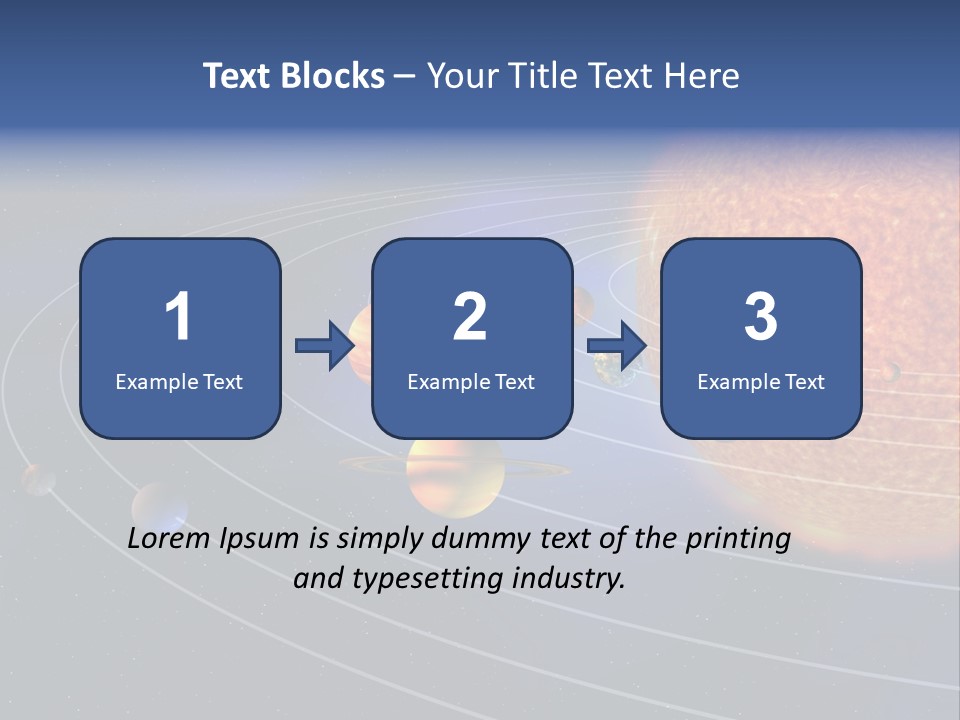Solar Design Mars PowerPoint Template