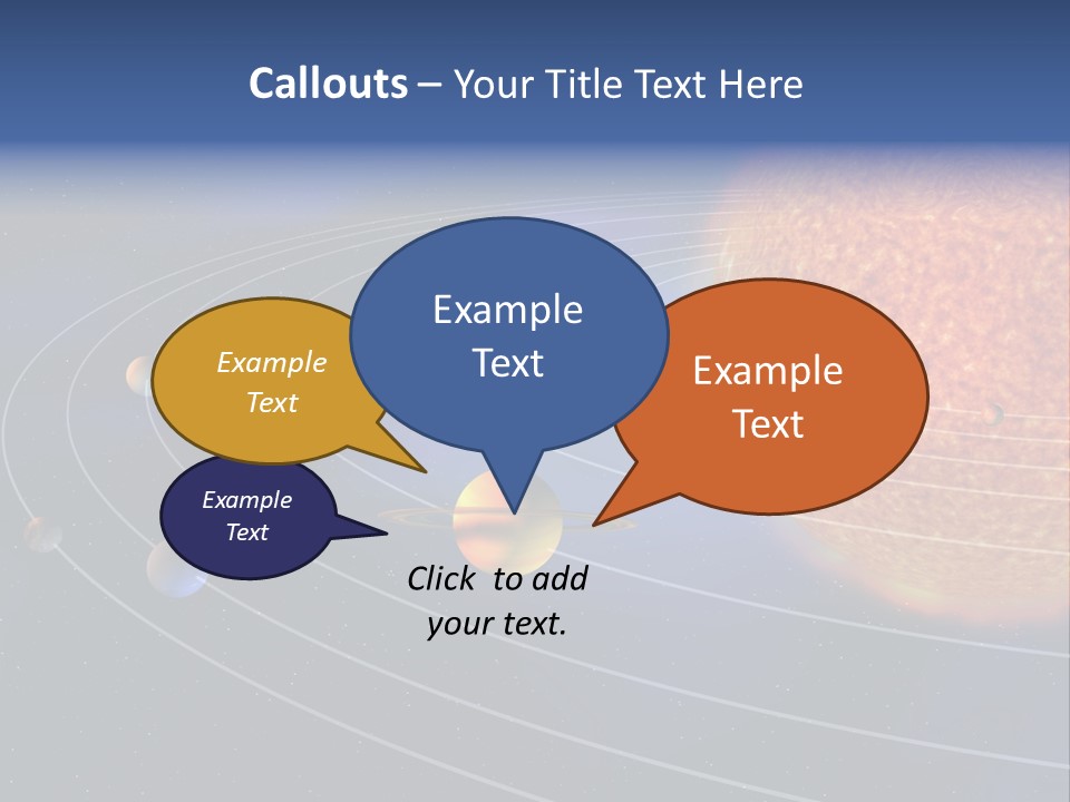 Solar Design Mars PowerPoint Template