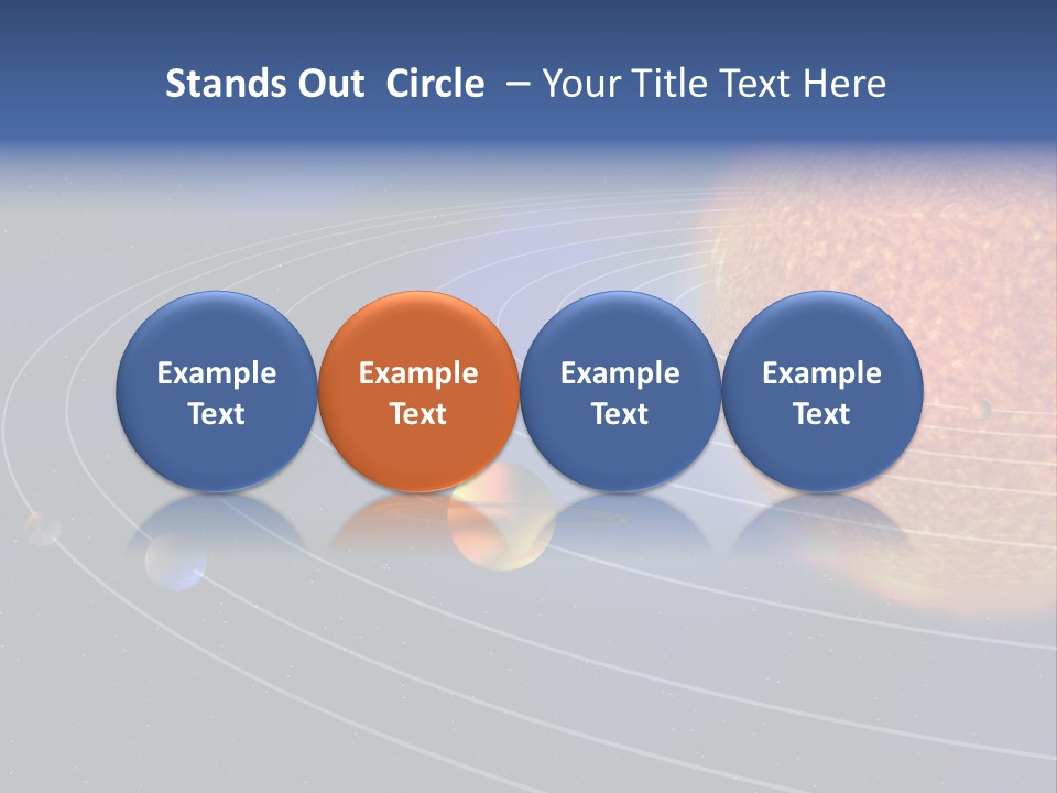 Solar Design Mars PowerPoint Template