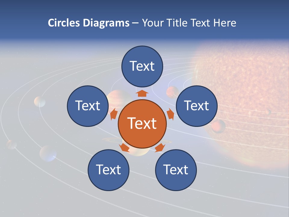 Solar Design Mars PowerPoint Template