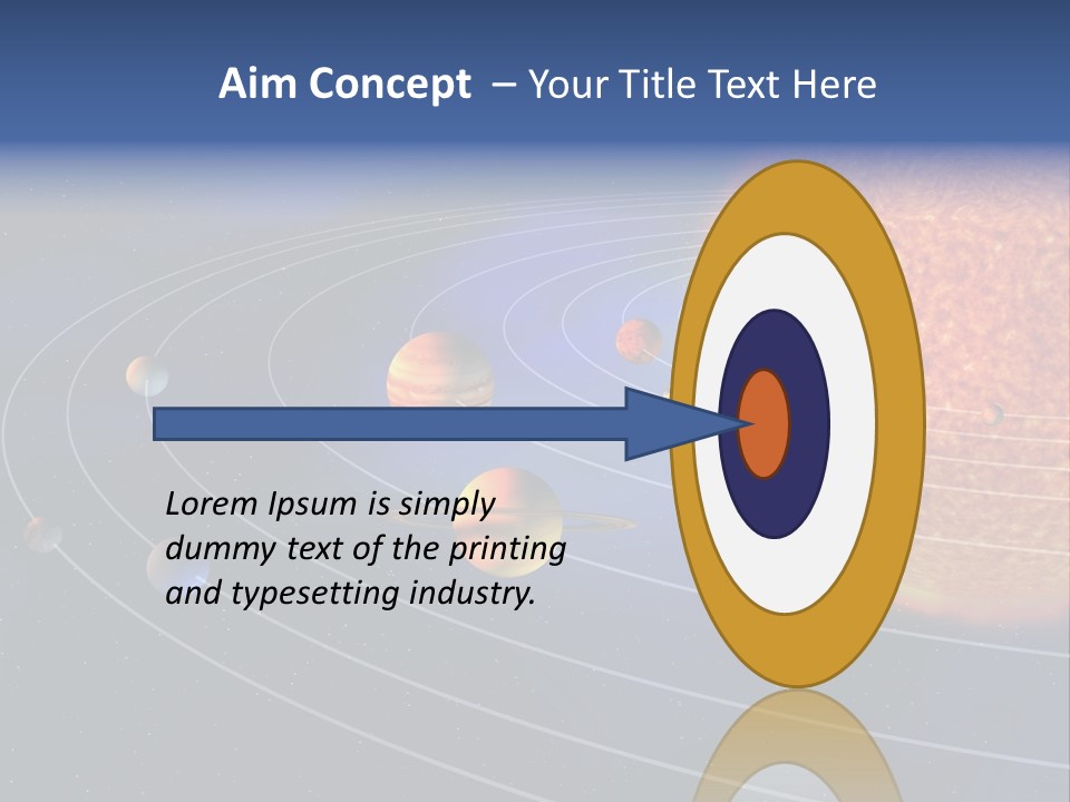 Solar Design Mars PowerPoint Template