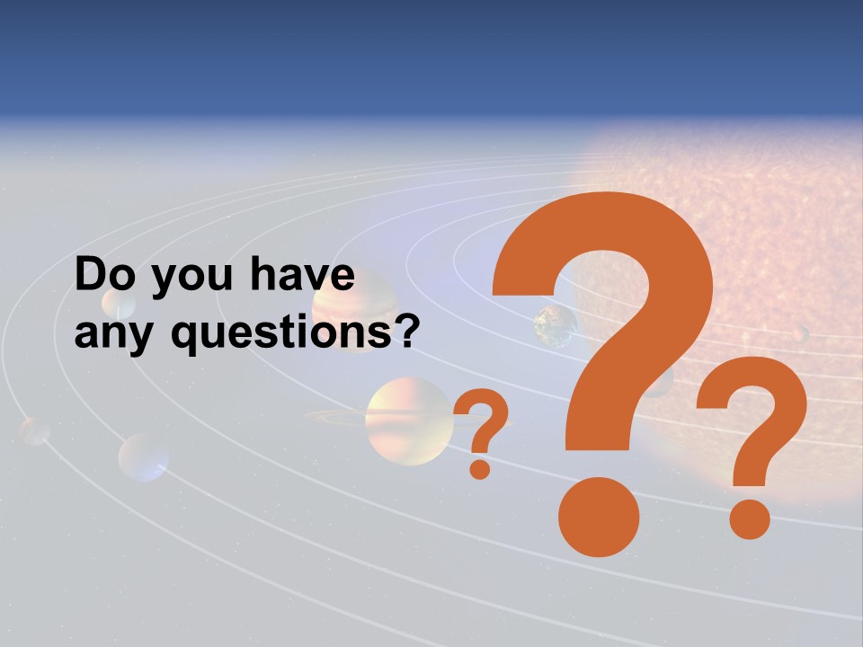 Solar Design Mars PowerPoint Template