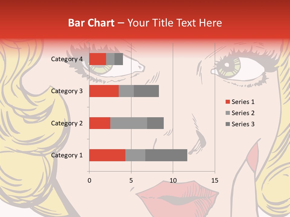 Hair Face Artistic PowerPoint Template