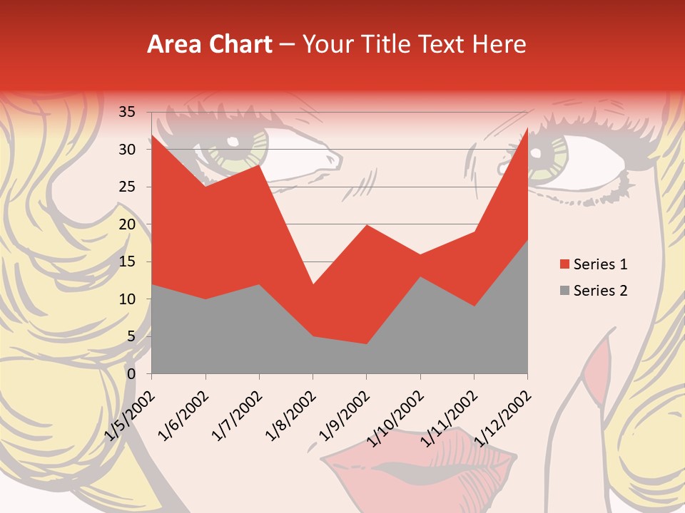Hair Face Artistic PowerPoint Template