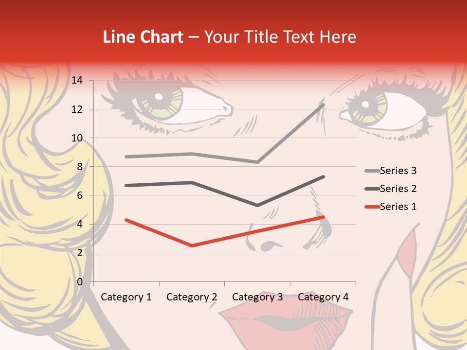 Hair Face Artistic PowerPoint Template