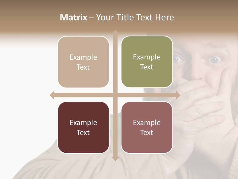 Big Vomit Caucasian PowerPoint Template