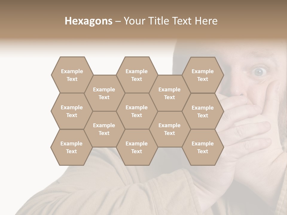 Big Vomit Caucasian PowerPoint Template