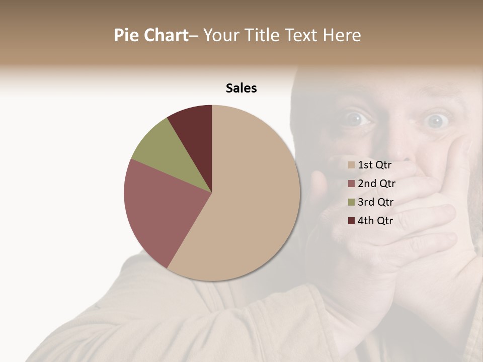 Big Vomit Caucasian PowerPoint Template