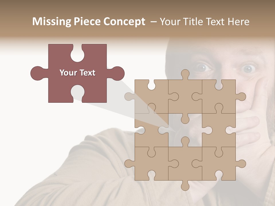 Big Vomit Caucasian PowerPoint Template