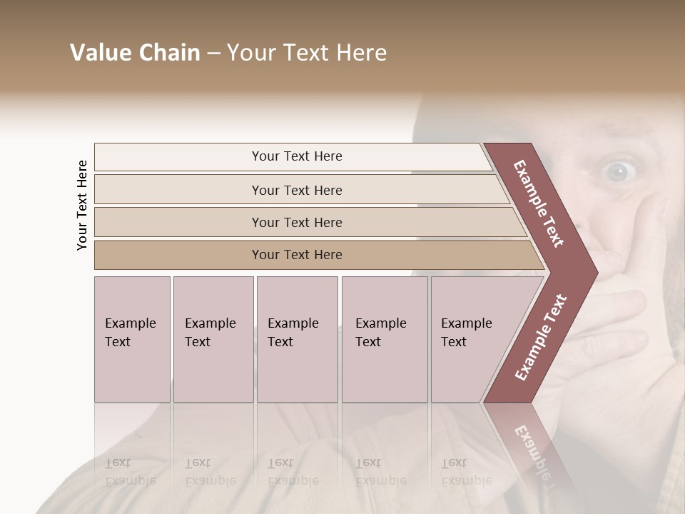 Big Vomit Caucasian PowerPoint Template