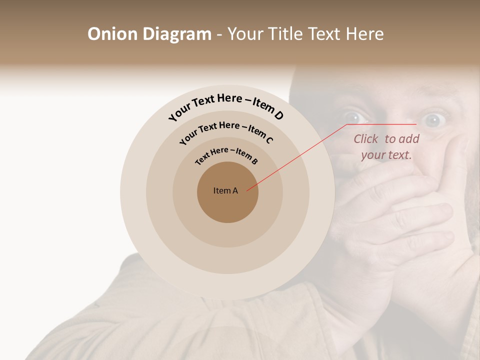 Big Vomit Caucasian PowerPoint Template