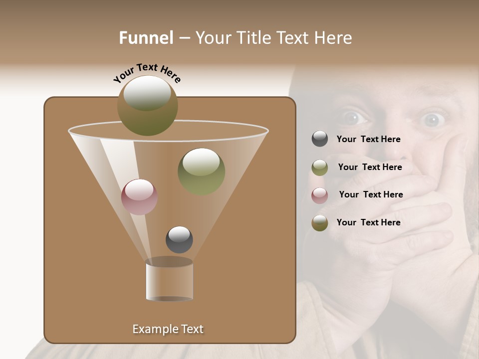 Big Vomit Caucasian PowerPoint Template