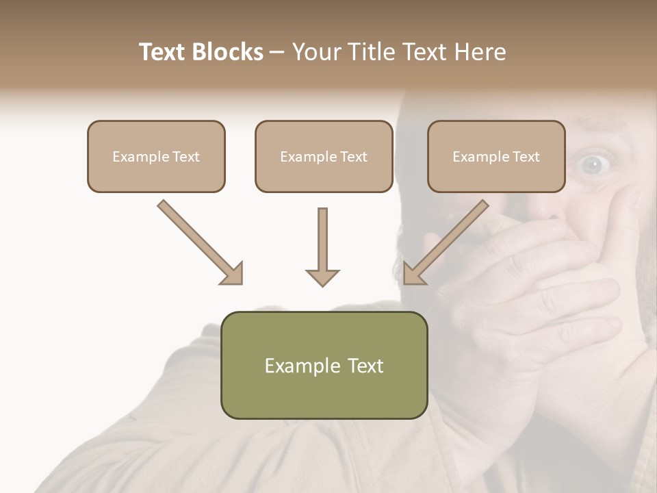 Big Vomit Caucasian PowerPoint Template