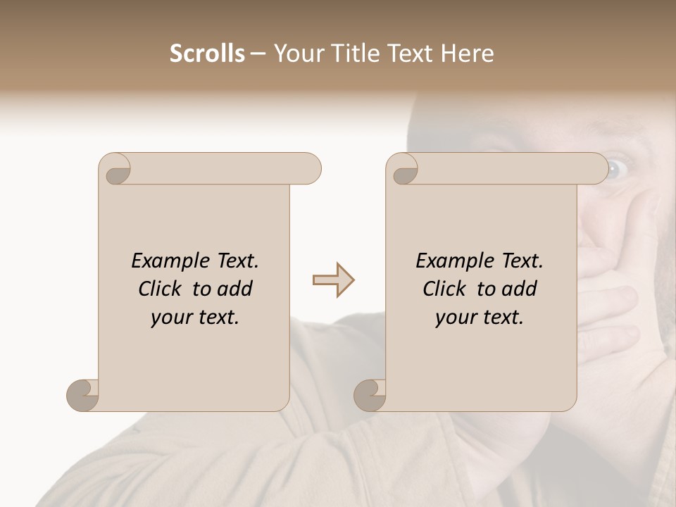 Big Vomit Caucasian PowerPoint Template