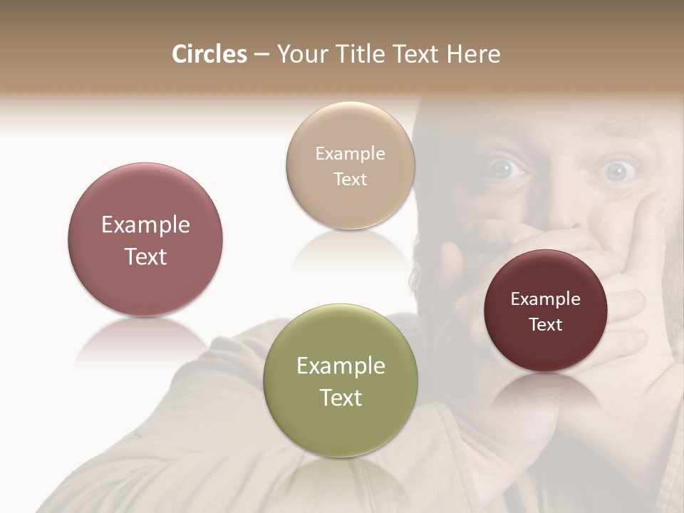 Big Vomit Caucasian PowerPoint Template