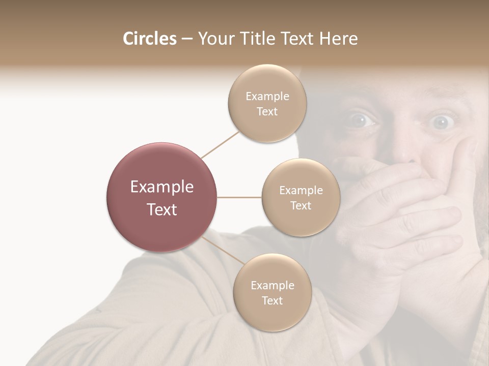 Big Vomit Caucasian PowerPoint Template