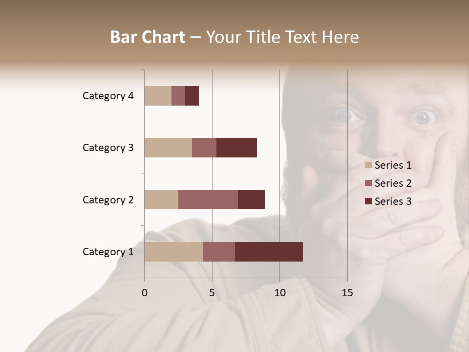 Big Vomit Caucasian PowerPoint Template