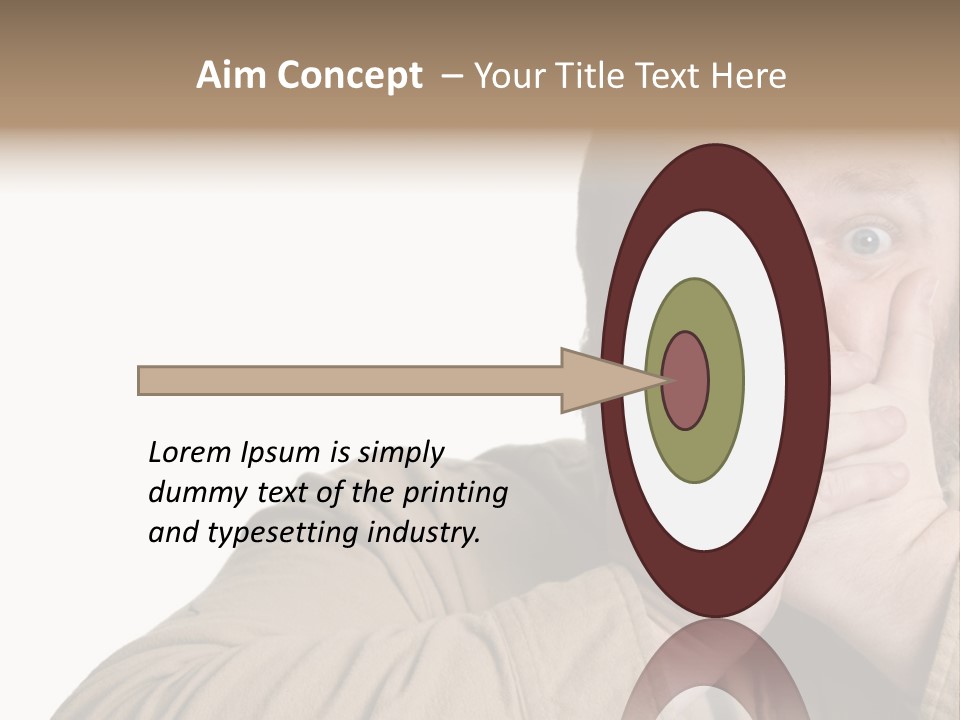 Big Vomit Caucasian PowerPoint Template