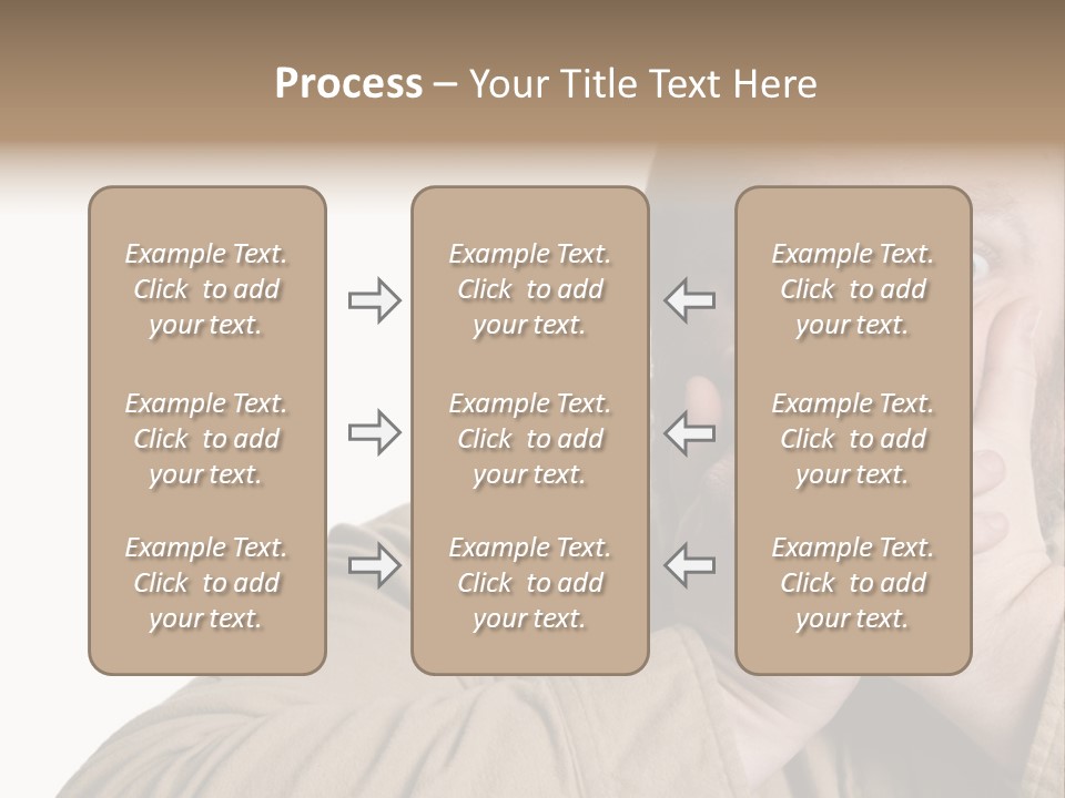 Big Vomit Caucasian PowerPoint Template