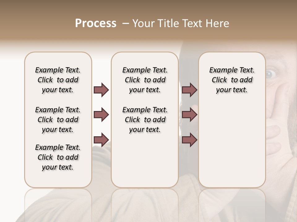 Big Vomit Caucasian PowerPoint Template