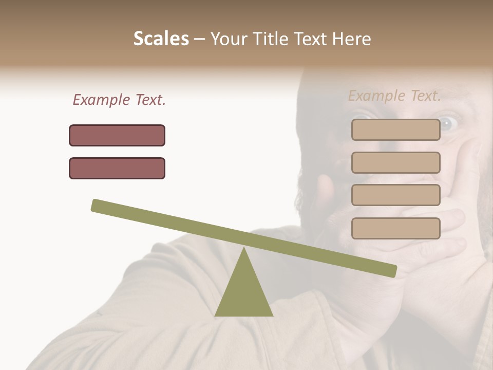 Big Vomit Caucasian PowerPoint Template