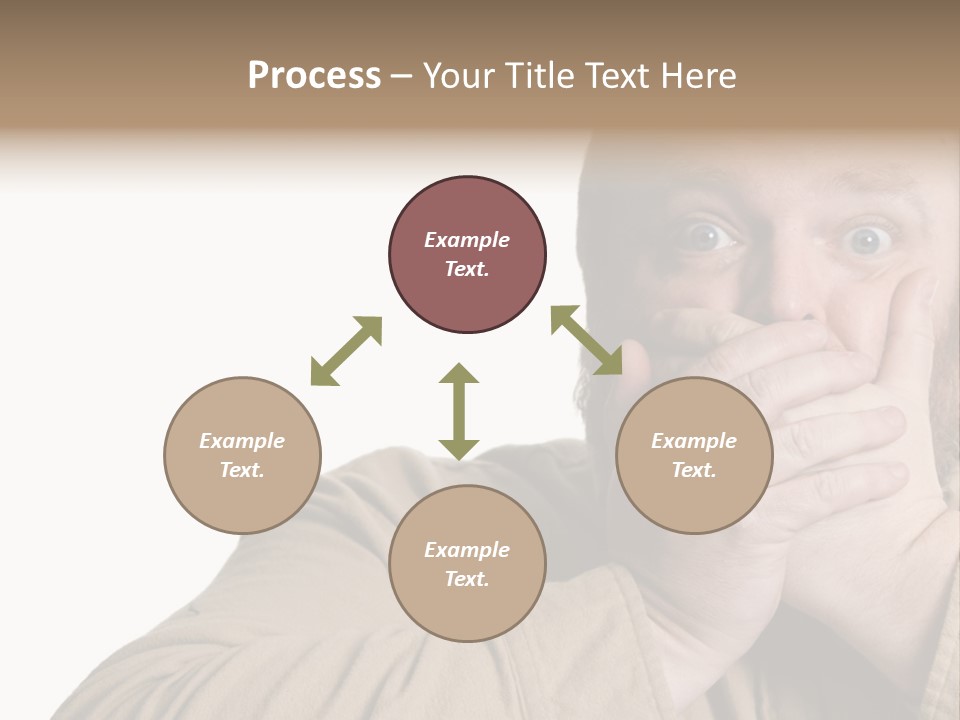 Big Vomit Caucasian PowerPoint Template