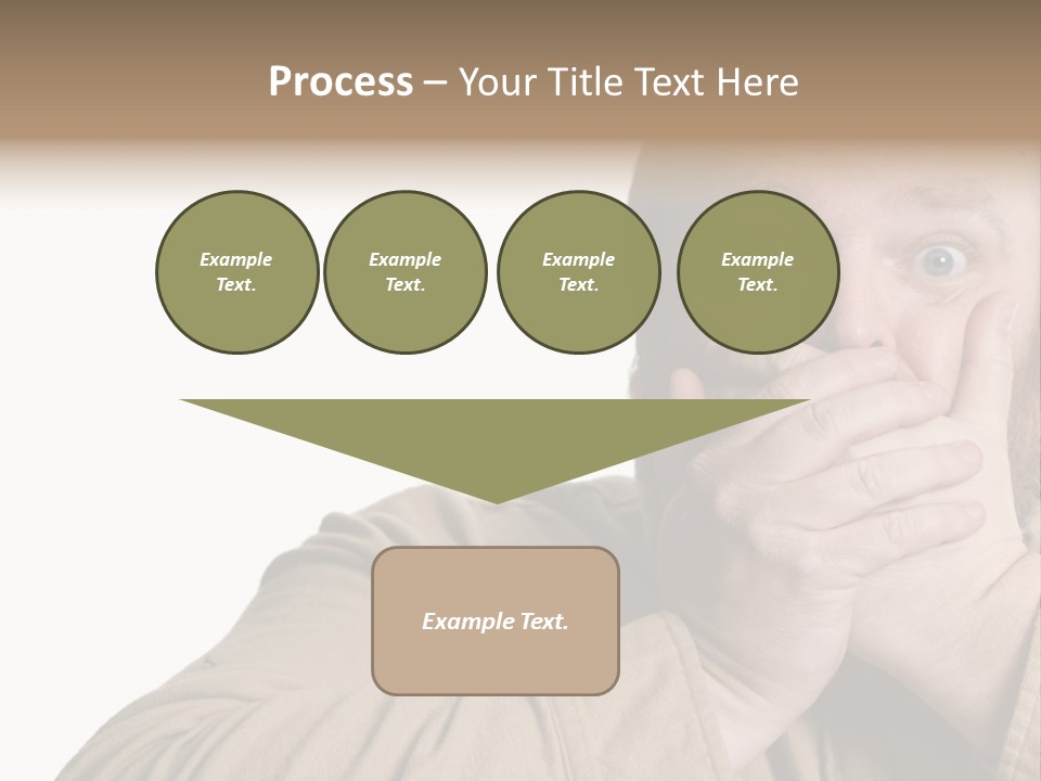 Big Vomit Caucasian PowerPoint Template