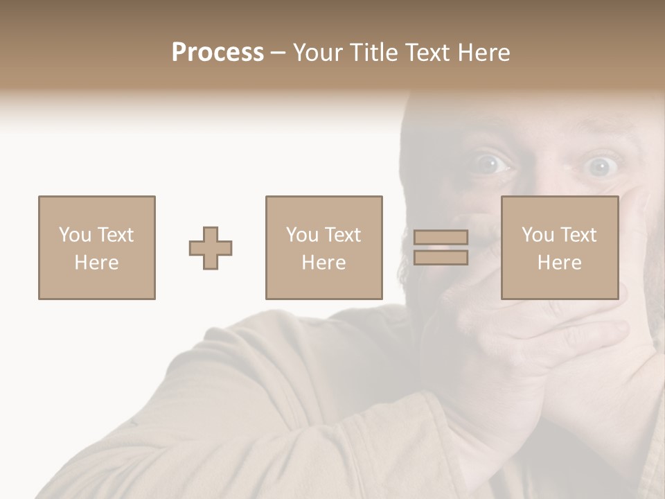 Big Vomit Caucasian PowerPoint Template