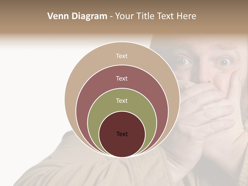 Big Vomit Caucasian PowerPoint Template