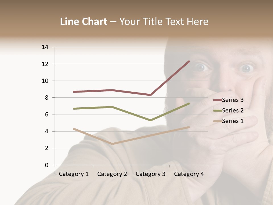 Big Vomit Caucasian PowerPoint Template