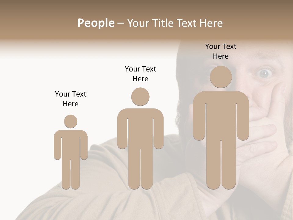 Big Vomit Caucasian PowerPoint Template