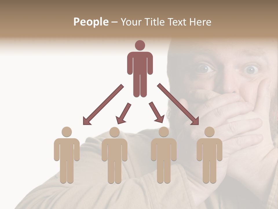 Big Vomit Caucasian PowerPoint Template