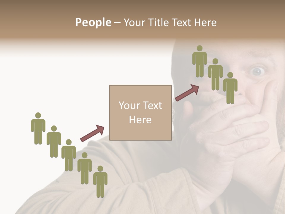 Big Vomit Caucasian PowerPoint Template